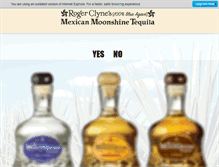 Tablet Screenshot of mexicanmoonshine.com